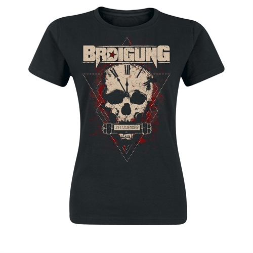 Brdigung - Zeitznder Cover, Girl-Shirt