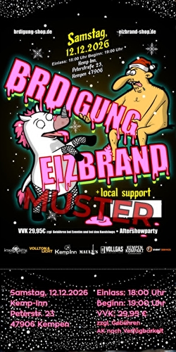 Eizbrand x Brdigung - Heimat Show 12.12.2026