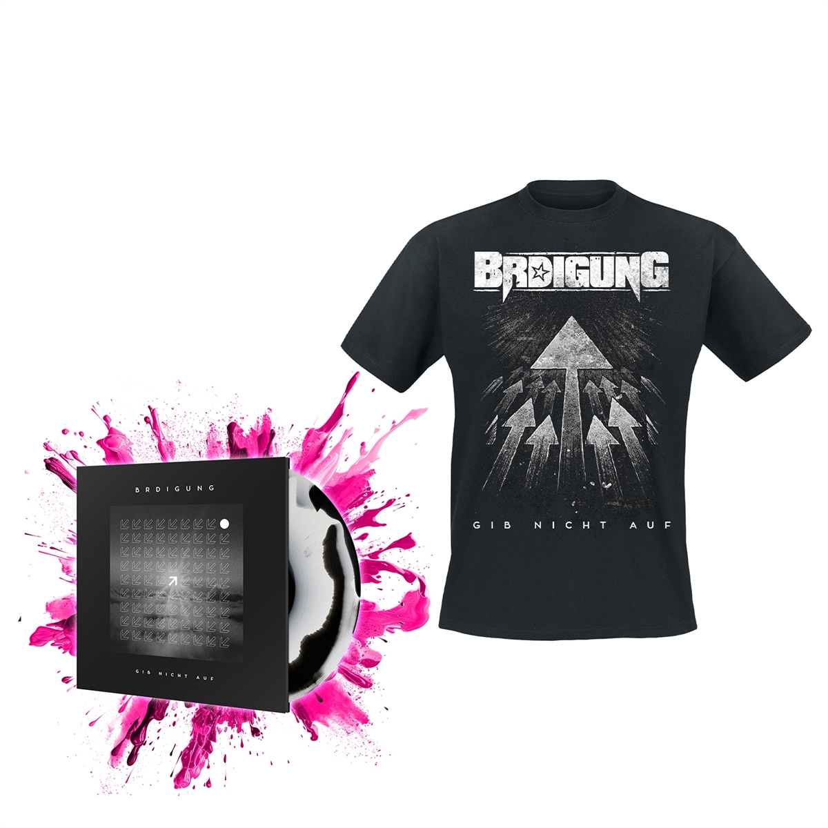 BRDIGUNG – Gib nicht auf, T-Shirt Bundle