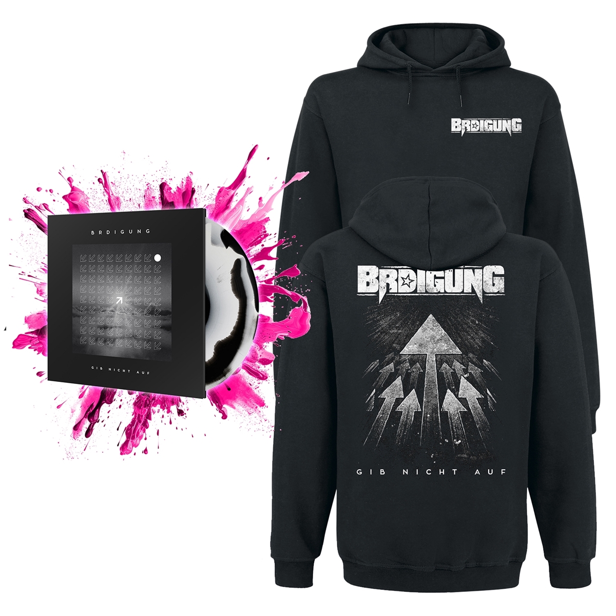BRDIGUNG – Gib nicht auf, Hoodie Bundle